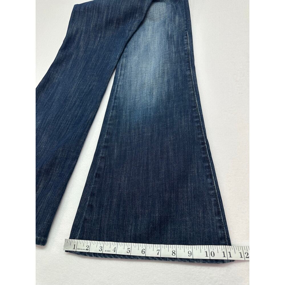 Joe’s Jeans The Stardust Low Rise Super Flare Jeans Dark Wash Denim Size 28 - Picture 13 of 13